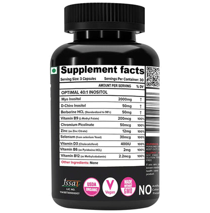 Nutrija PCOS Balance Myo + D Chiro Inositol Capsule