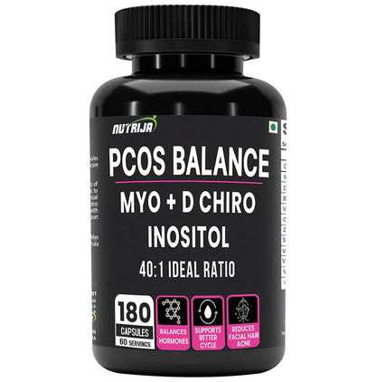 Nutrija PCOS Balance Myo + D Chiro Inositol Capsule - Classic Derma