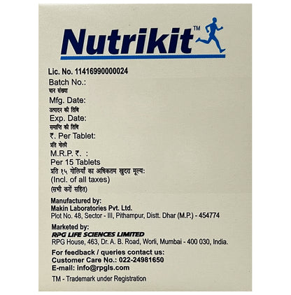 Nutrikit Tablet