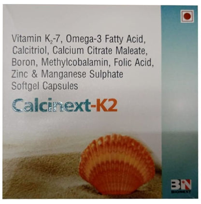 Calcinext K2 Capsule - Classic Derma