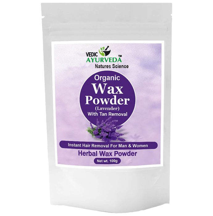 Vedic Ayurveda Lavender Herbal Wax Powder - Classic Derma
