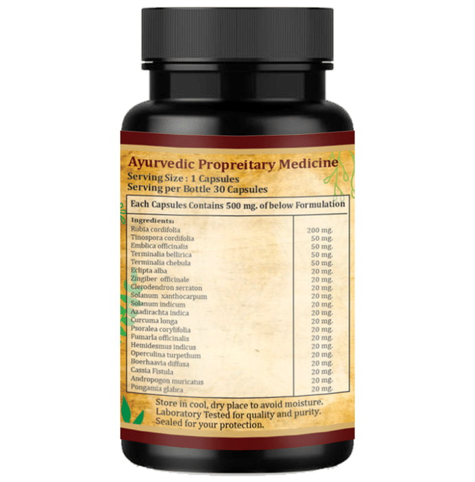 Naveenarya Blood Cleaner Blood Purifier Capsule
