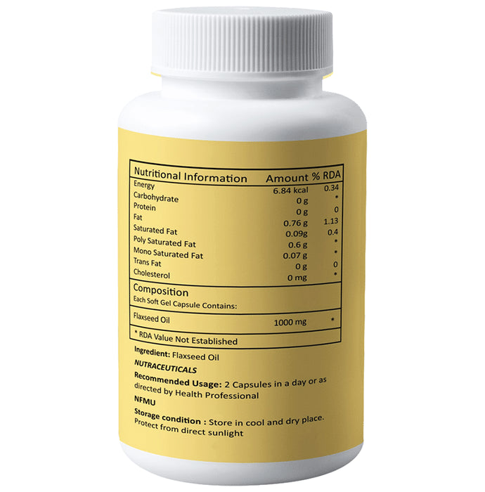 Nutrilitius Flax Seed Omega 3 Hearts Best Friend Tablet