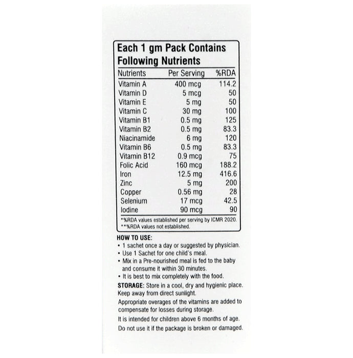 Nutrimed Fortikles Sachet (1gm Each) Sachet