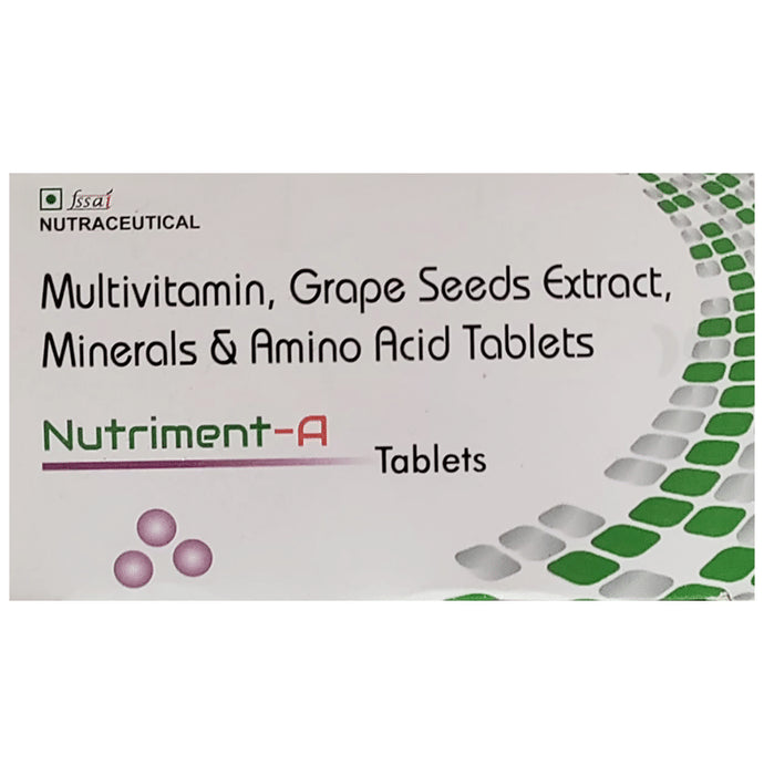 Nutriment-A Multivitamin Tablet (10 Each) - Classic Derma