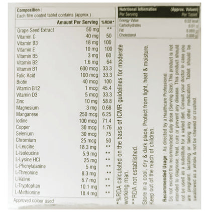 Nutriment-A Multivitamin Tablet (10 Each)