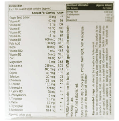 Nutriment-A Multivitamin Tablet (10 Each)