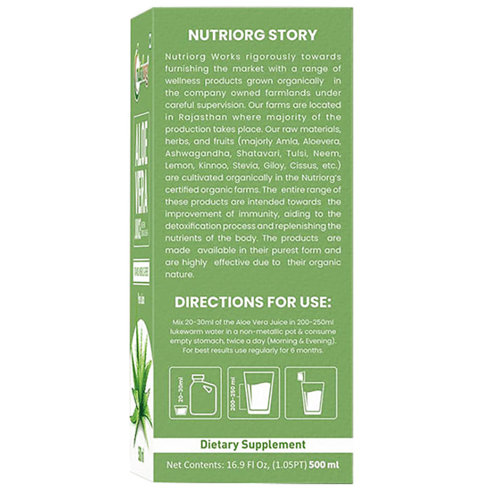Nutriorg Aloe Vera Regular Juice