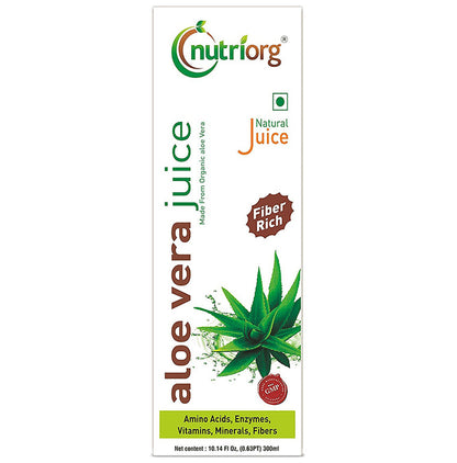 Nutriorg Aloe Vera Regular Juice - Classic Derma