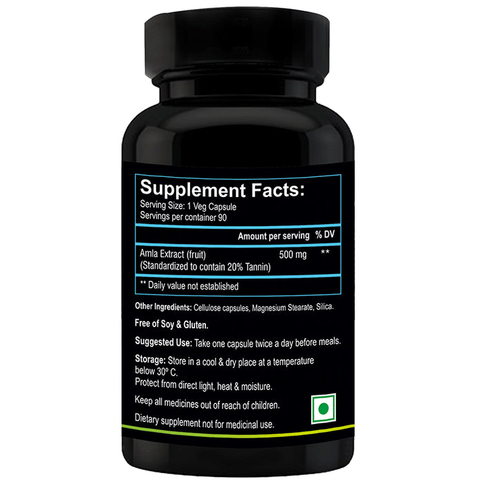 Nutriosys Amla 500mg Veg Capsule