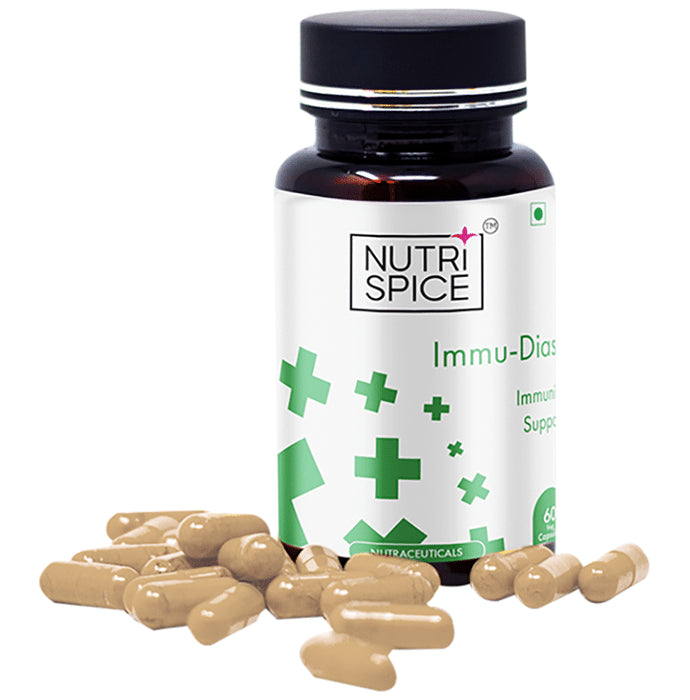 Nutrispice Immu-Dias Immunity Support Veg Capsule