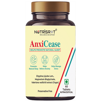 Nutrisrot AnxiCease Helps Promote Natural Sleep