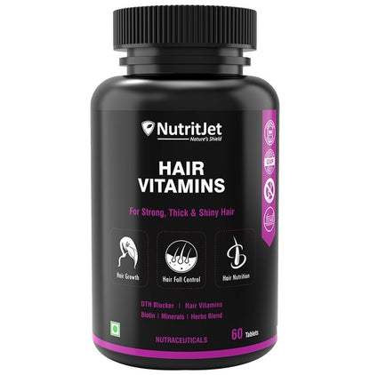 NutritJet Hair Vitamins Tablet - Classic Derma