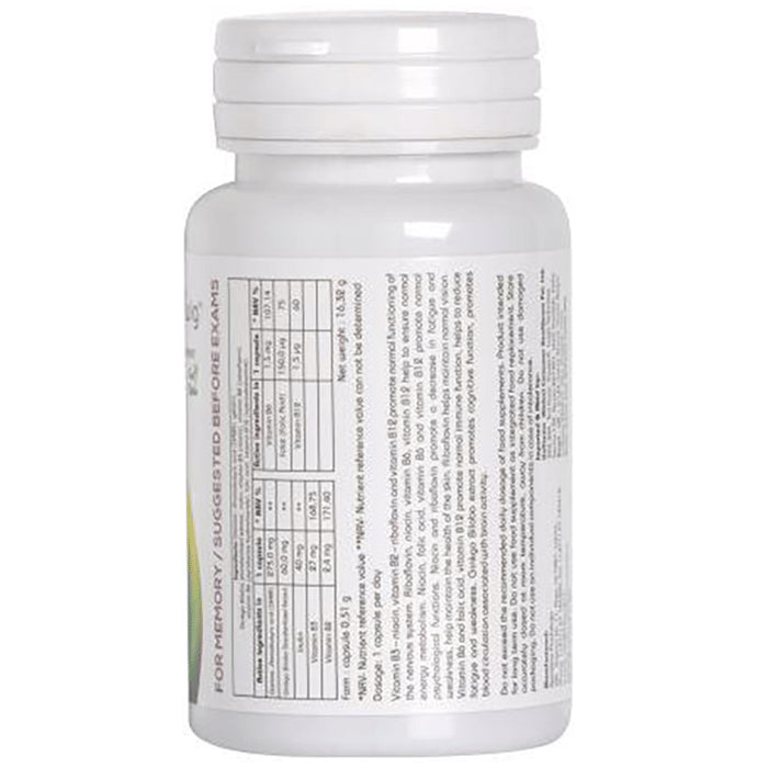 Nutritwig Healinature Brain Booster with Ginkgo & Gaba Capsule