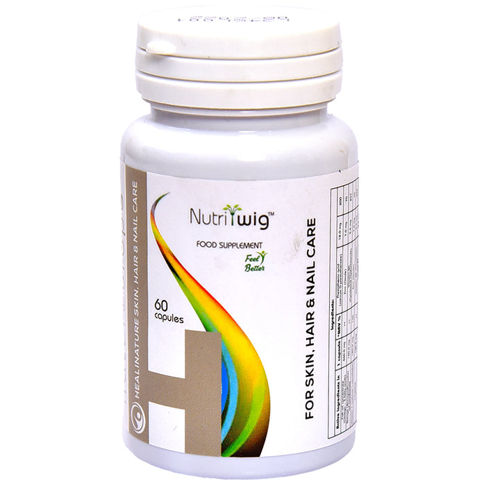 Nutritwig Healinature Skin, Hair & Nail Care Capsule - Classic Derma