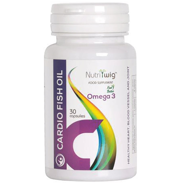 Nutritwig Omega 3 Cardio Fish Oil Capsule - Classic Derma