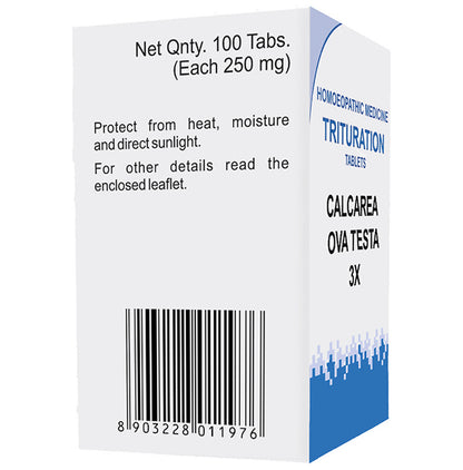 Bakson's Homeopathy Calcarea Ova Testa Trituration Tablet 3X