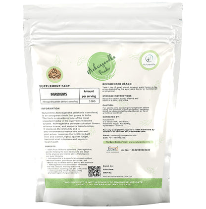 Nuturemite Ashwagandha Powder