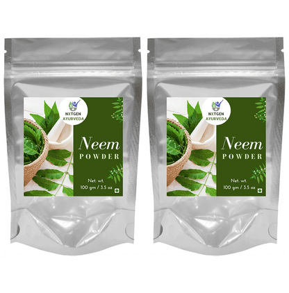 Nxtgen Ayurveda Neem Powder (100gm Each) - Classic Derma