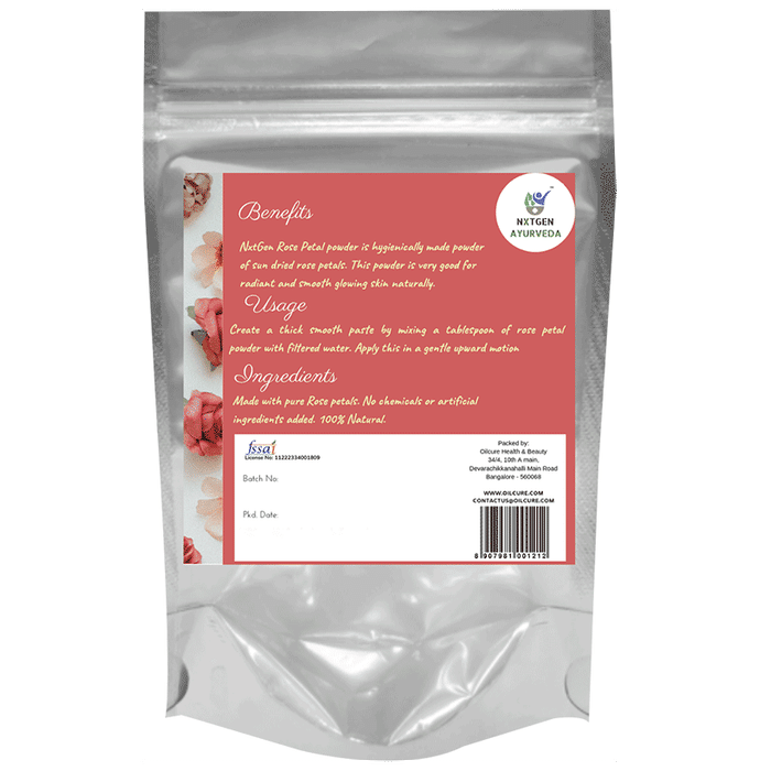 Nxtgen Ayurveda Rose Petals Powder (100gm Each)