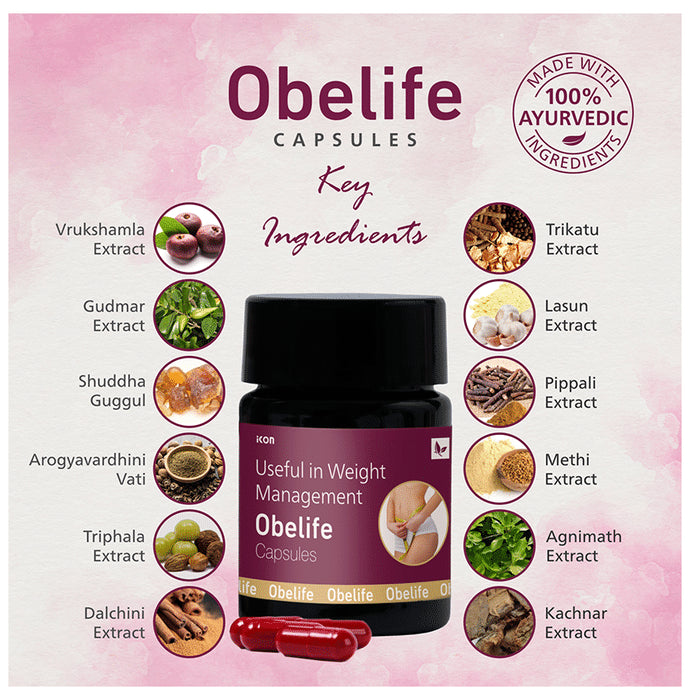 Obelife Capsule Useful in Weight Management (60 Each)