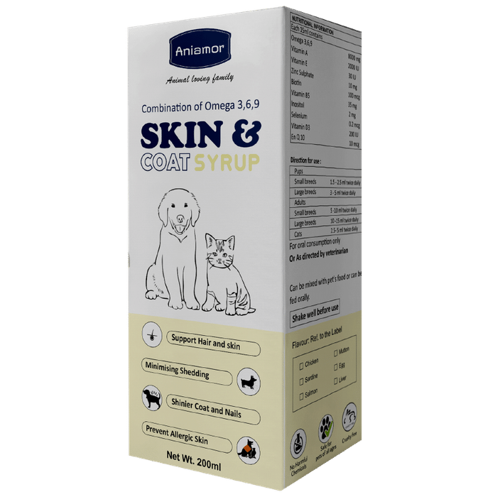 Aniamor Skin & Coat Syrup - Classic Derma