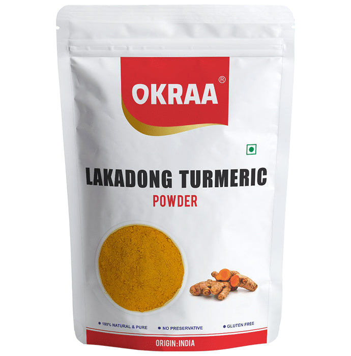 Okraa Lakadong Turmeric Powder - Classic Derma