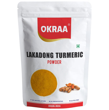 Okraa Lakadong Turmeric Powder - Classic Derma