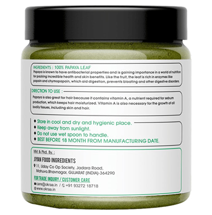 Okraa Papaya Leaf Powder