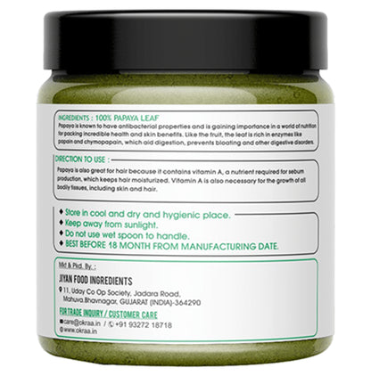 Okraa Papaya Leaf Powder
