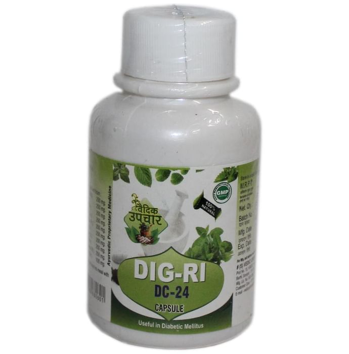 Vedic Upchar DIG-RI (DC-24) Capsule - Classic Derma