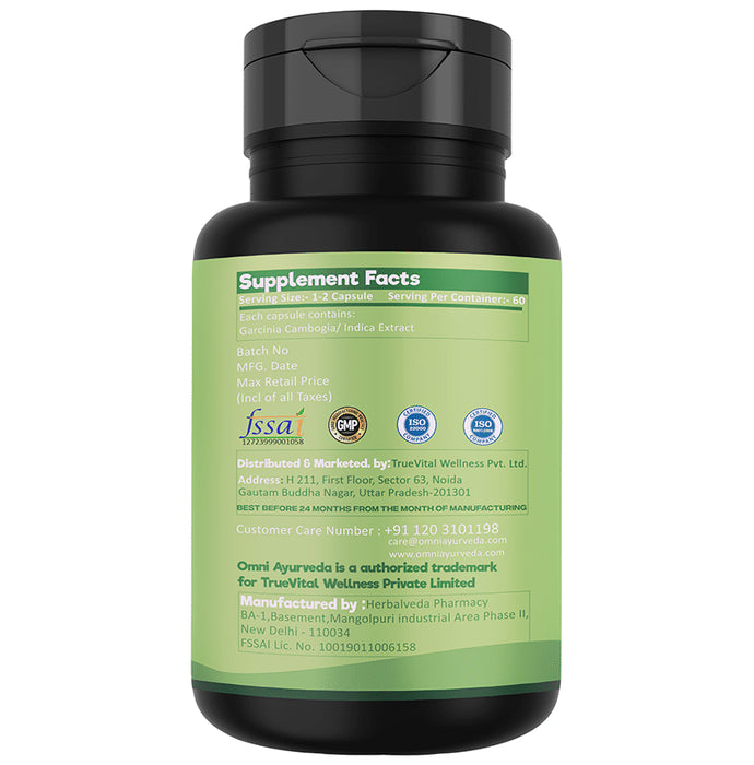 Omni Ayurveda Combo Pack of Keto Burner & Garcinia Combogia Capsule (60 Each)