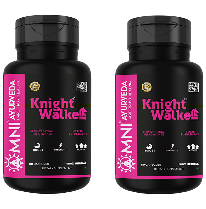 Omni Ayurveda Knight Walker Capsule for Women (60 Each) - Classic Derma