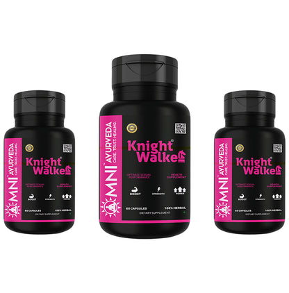 Omni Ayurveda Knight Walker Capsule for Women (60 Each) - Classic Derma