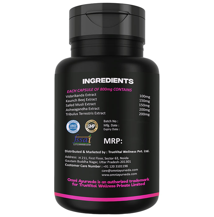 Omni Ayurveda Knight Walker Capsule for Women (60 Each)