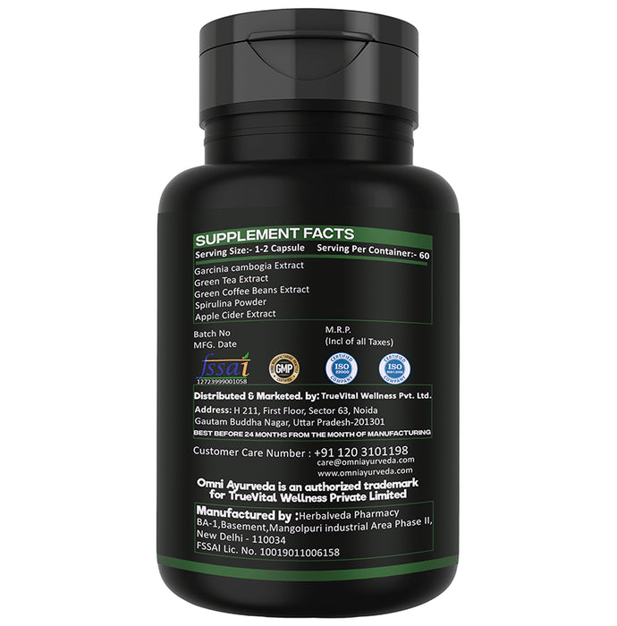 Omni Ayurveda Triphala & Keto Burner Capsule (60 Each)