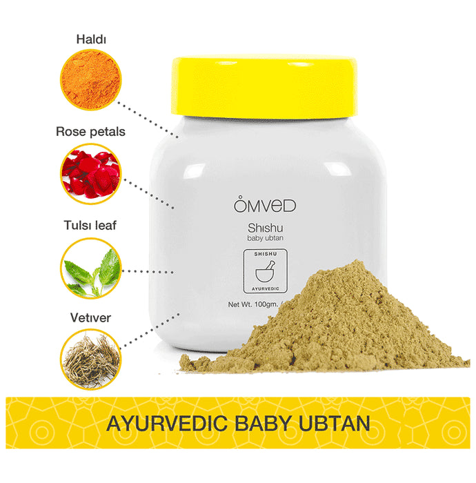 Omved Therapies Shishu Baby Ubtan Powder