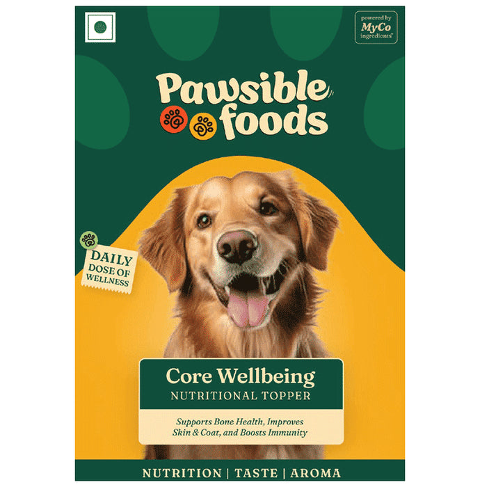 Pawsible Foods Core Wellbeing Nutritional Topper Sachet (3.3gm Each) - Classic Derma