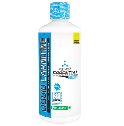 One Science Nutrition Essential Series Carnitine 3000mg Liquid Pineapple - Classic Derma