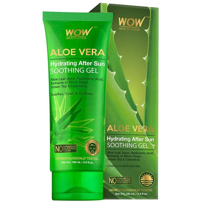 WOW Skin Science Aloe Vera Hydrating After Sun Soothing Gel - Classic Derma
