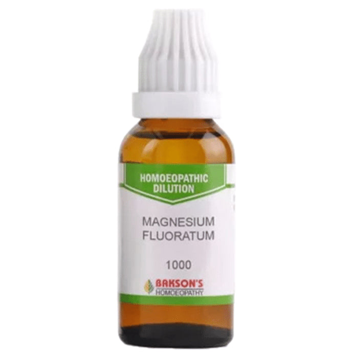 Bakson's Homeopathy Magnesium Fluoratum Dilution 1000 CH