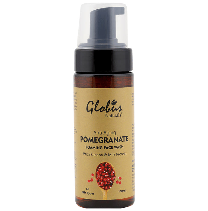 Globus Naturals Pomegranate Foaming Face Wash - Classic Derma