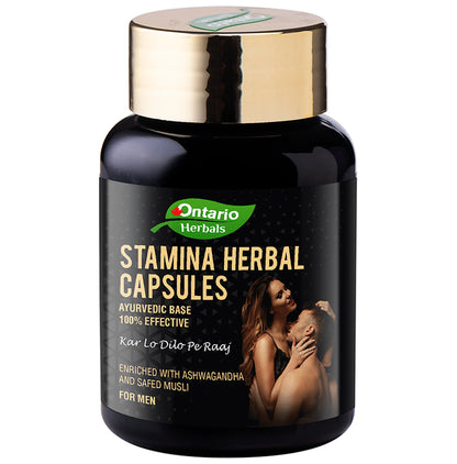 Ontario Herbals Stamina Herbal Capsule for Men - Classic Derma