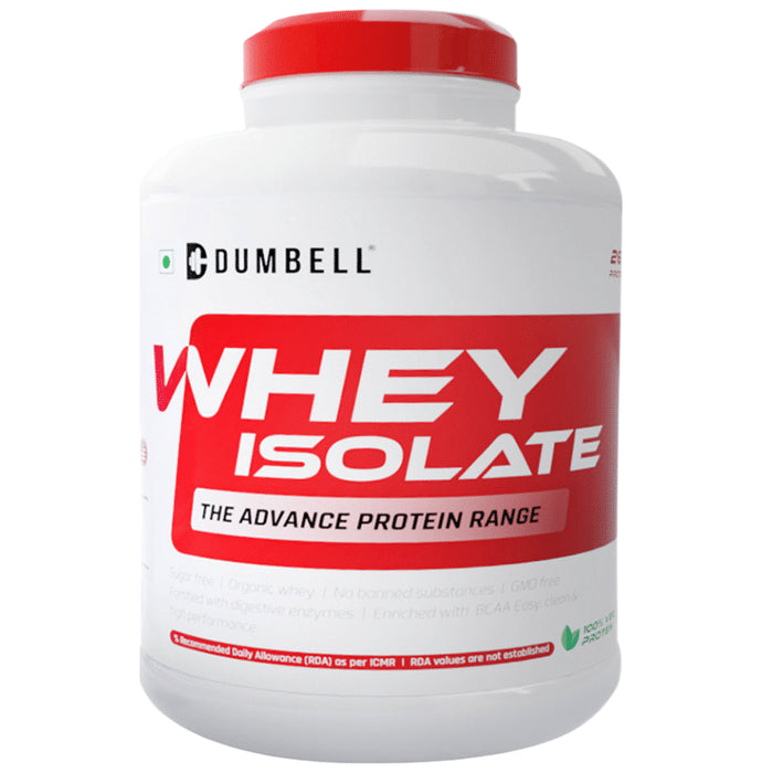 Dumbell Whey Isolate Powder Strawberry - Classic Derma