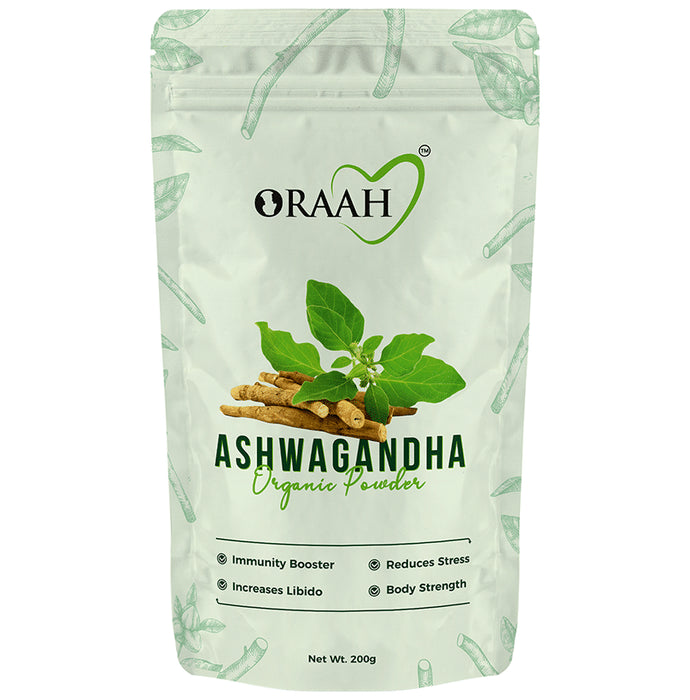 Oraah Ashwagandha Organic Powder - Classic Derma