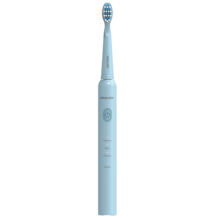 Oracura SB200 Sonic Lite Electric Rechargeable Toothbrush Blue - Classic Derma