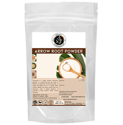 Organic Ayurvedistan Arrow Root Powder - Classic Derma