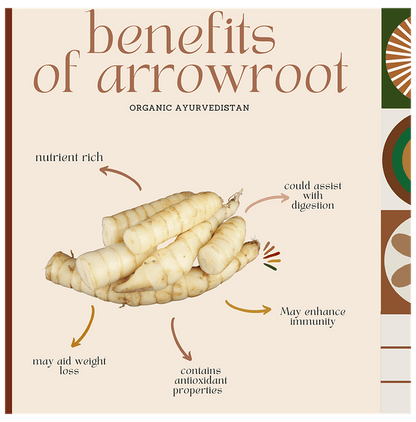 Organic Ayurvedistan Arrow Root Powder