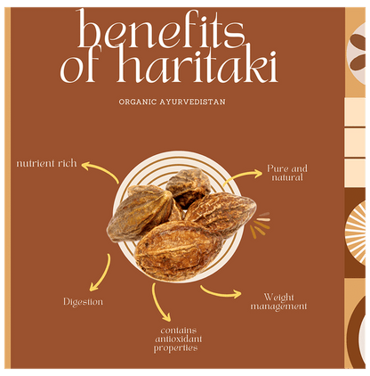 Organic Ayurvedistan Haritaki Powder