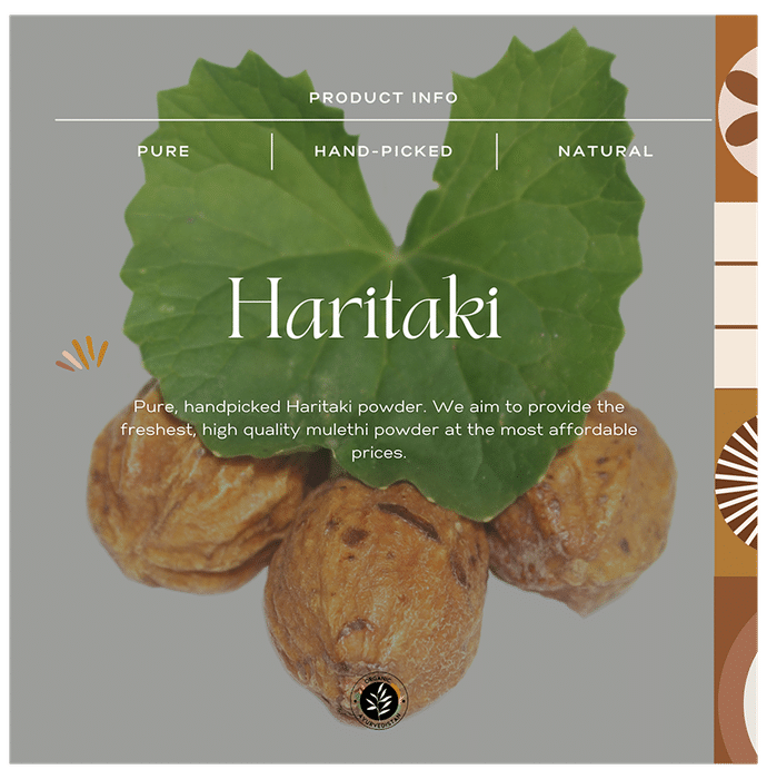 Organic Ayurvedistan Haritaki Powder